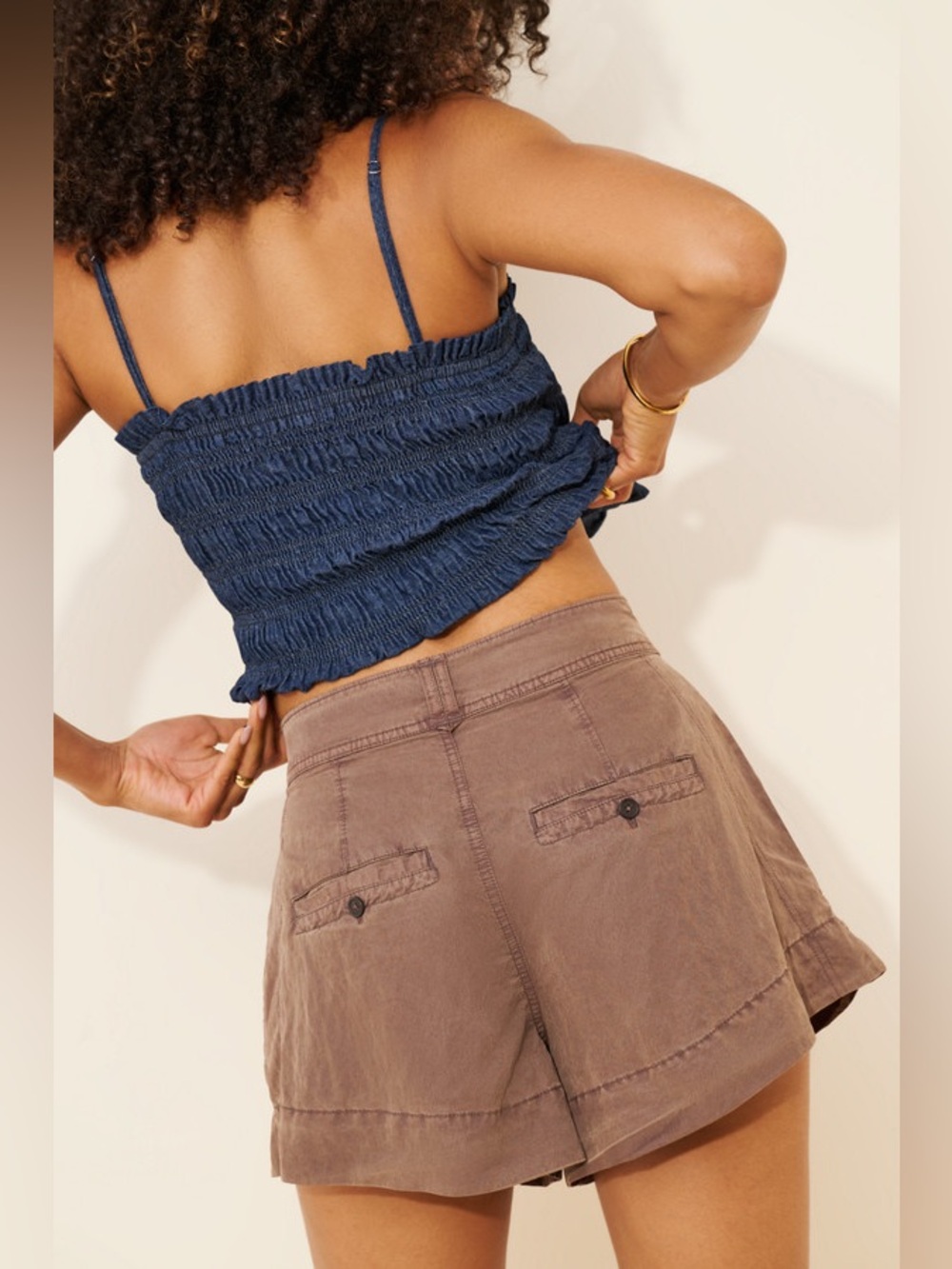 Free People Marina Trouser Shorts - Picture 3 of 4